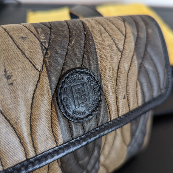 Fendi Vintage Small Canvas Crossbody Bag+Dust Bag - Picture 3 of 14